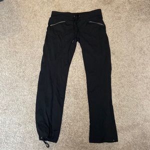 black athleta joggers
